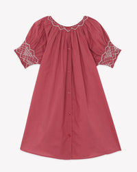 Robe Lesia en coton - Rose Vespa