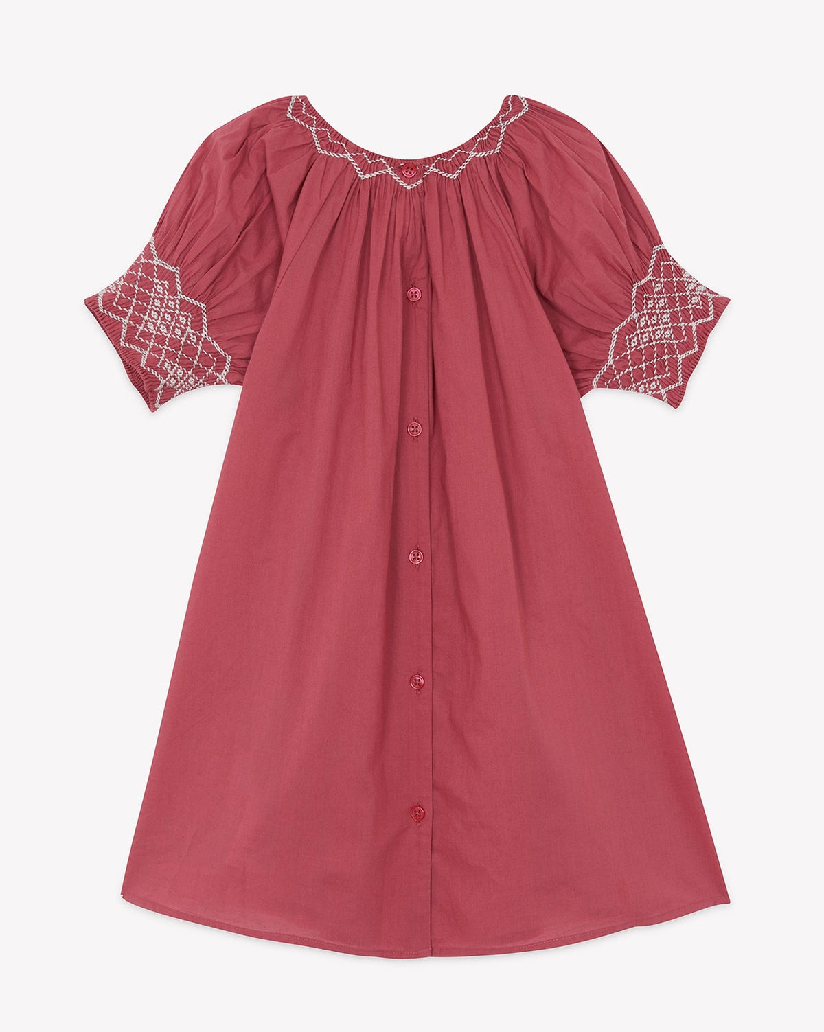 Robe Lesia en coton - Rose Vespa