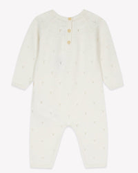 Lalaland ‘Amour’ wool jumpsuit - Ecru Bonton