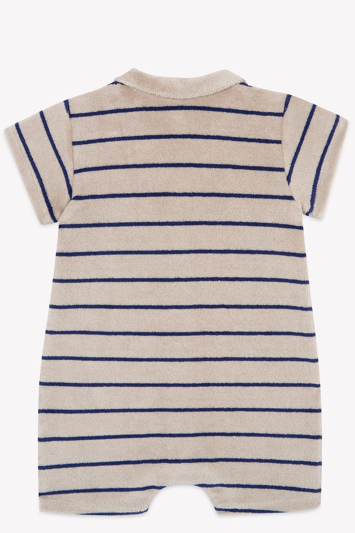 bleu nuit // Combi Lilo rayé