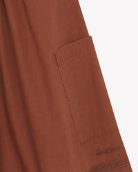 Robe Lucienne en coton - Nocciolata