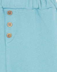 Lightweight cotton jogging bottoms - Blue Fish