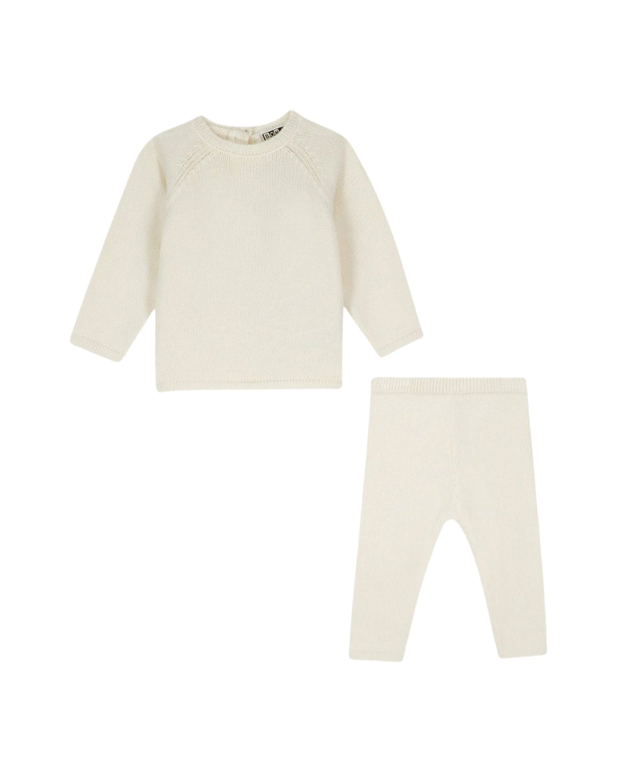 Cotton Rabbit Outfit - Ecru