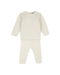 Cotton Rabbit Outfit - Ecru