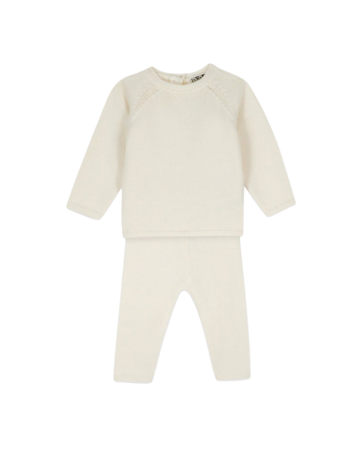 Cotton Rabbit Outfit - Ecru