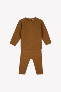 beige teddy // Ensemble Lapin