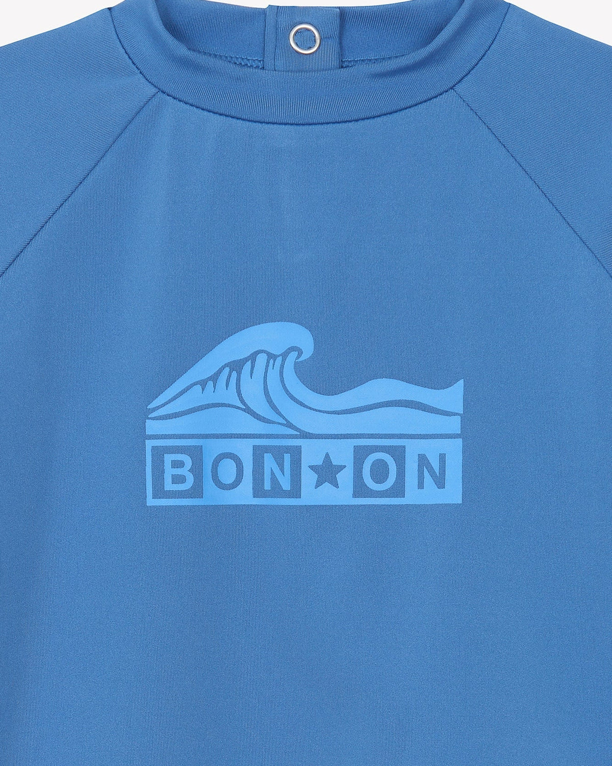 Maillot de bain t-shirt Leash - Bleu Méditerranée