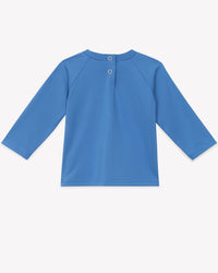Maillot de bain t-shirt Leash - Bleu Méditerranée