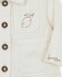 Elfe cotton jacket - Ecru Bonton