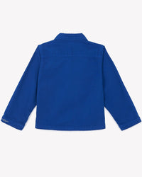 Liam cotton jacket - Crazy Blue