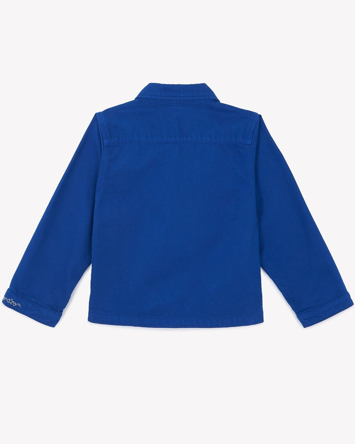 Liam cotton jacket - Crazy Blue