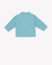 Elfe cotton jacket - Fish Blue