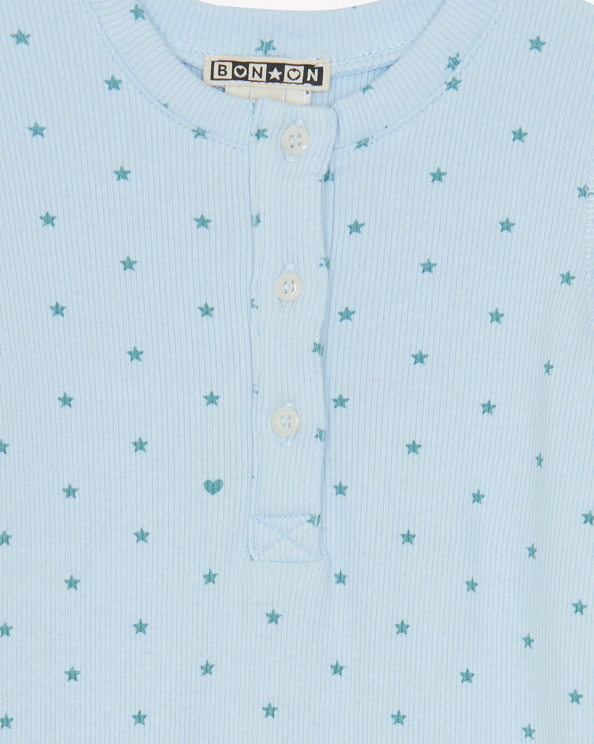 Cotton pyjamas - Dodo Blue