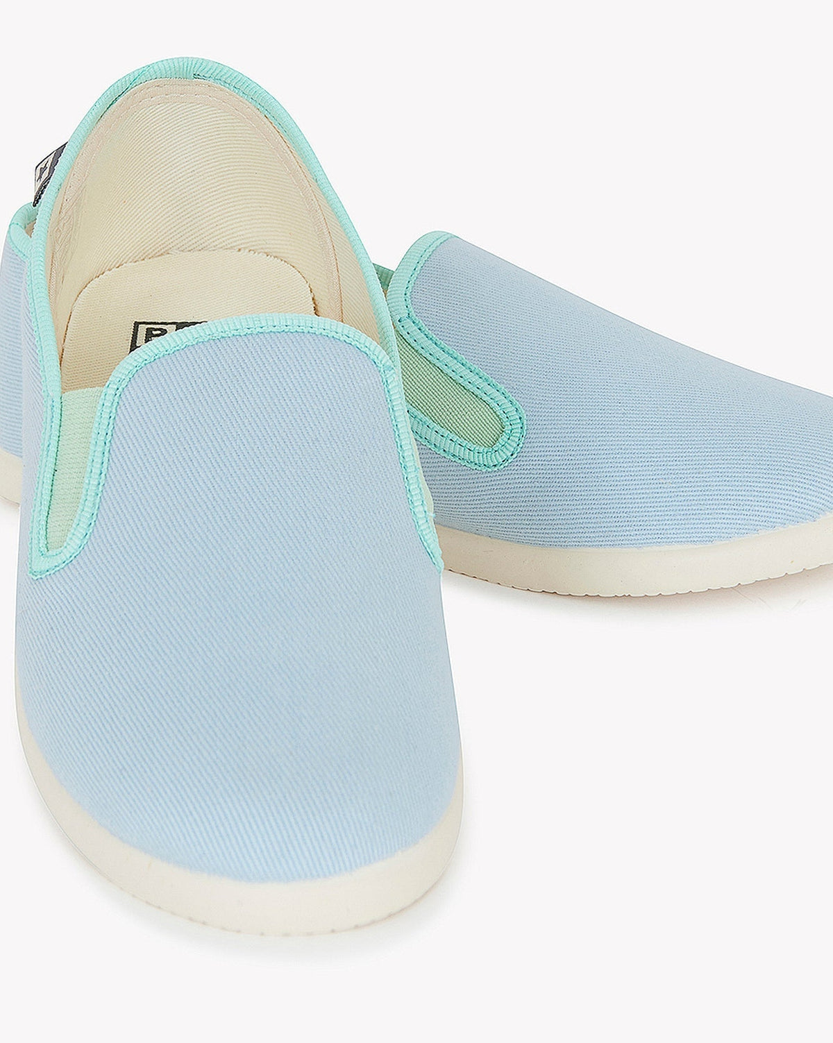 John cotton slippers - Dodo Blue