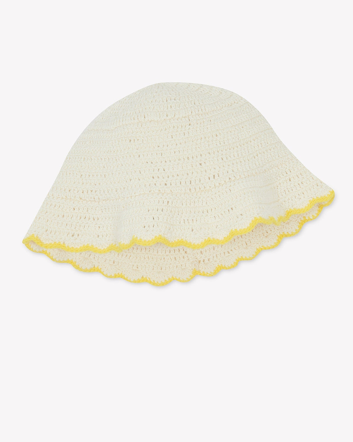Bob Crochet en coton - Ecru Bonton