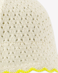 Bob Crochet en coton - Ecru Bonton