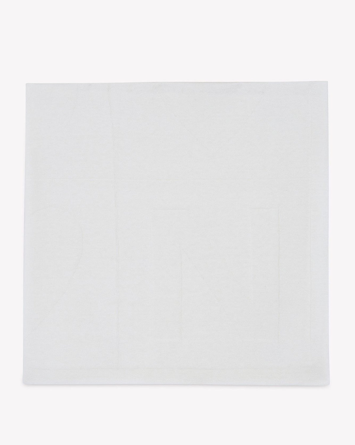 Wool blanket - Ecru Bonton