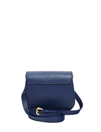 1qty NEW  / Sac bandoulière Baby Flâneur en cuir -  Blue Navy