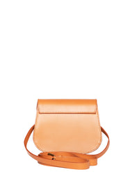 1qty NEW  / Sac bandoulière Baby Flâneur en cuir -  Camel