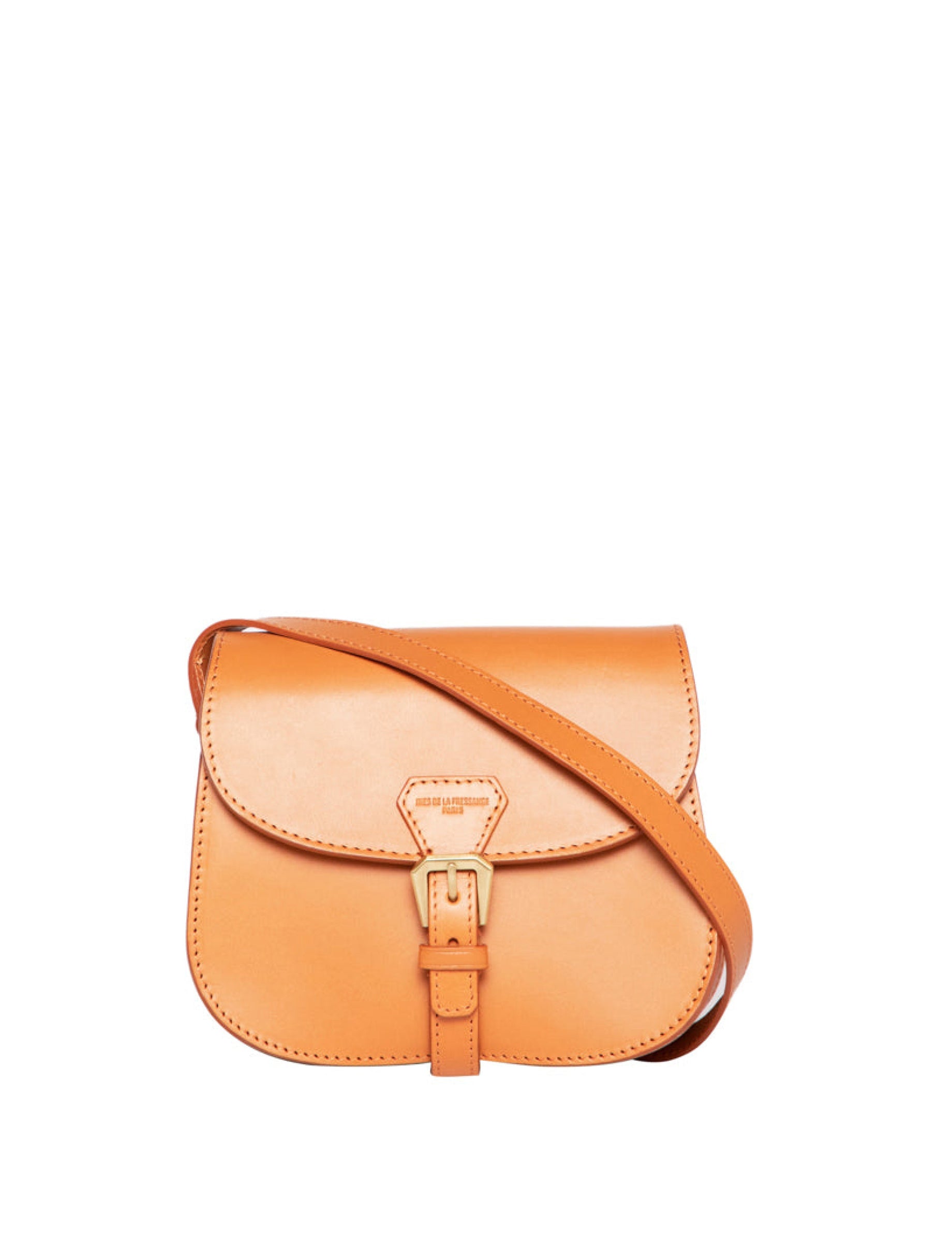 1qty NEW  / Sac bandoulière Baby Flâneur en cuir -  Camel