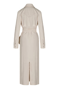 White / Welcome To The City Trenchcoat