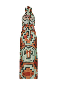 Orange / Energetic Patterns Dress