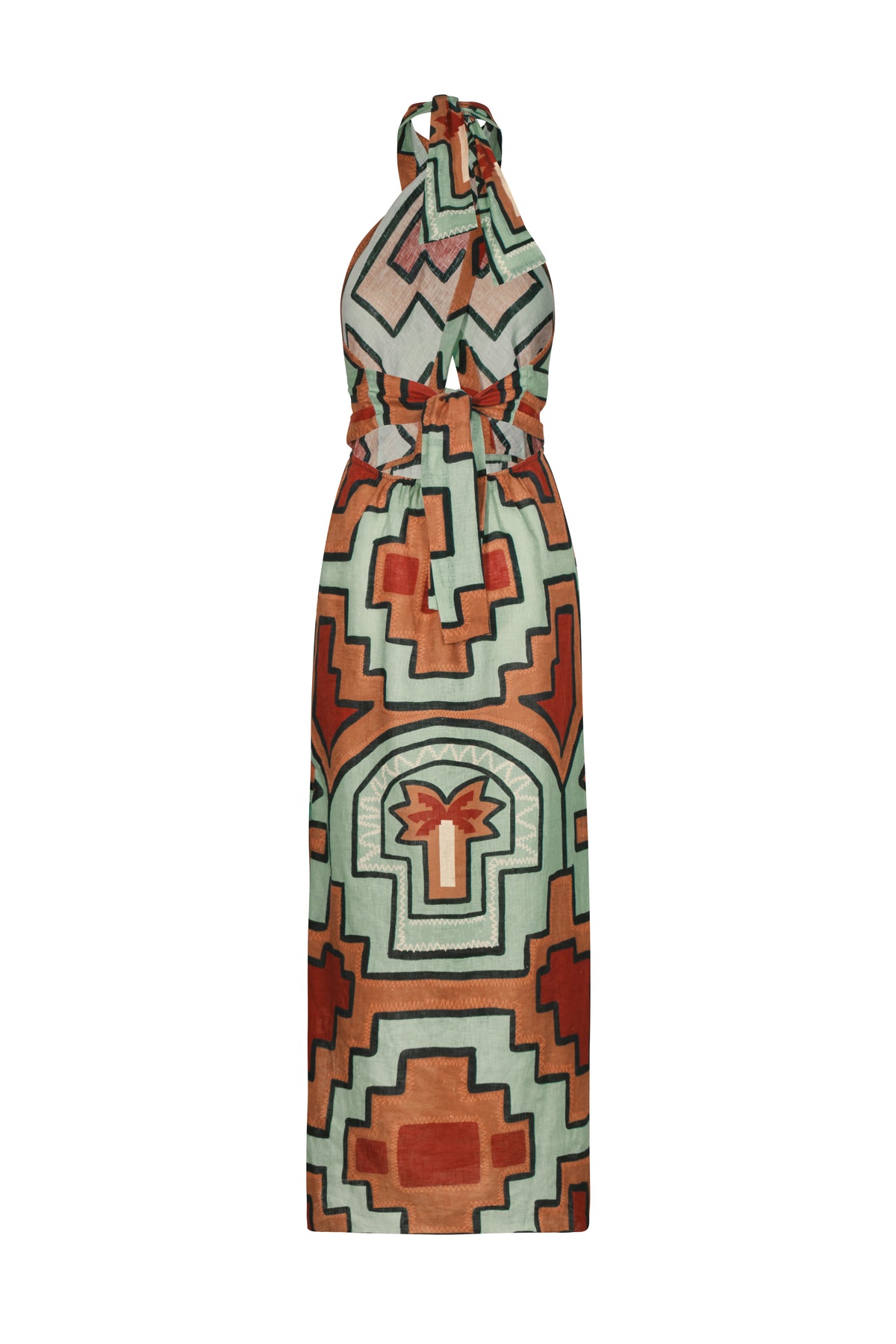 Orange / Energetic Patterns Dress