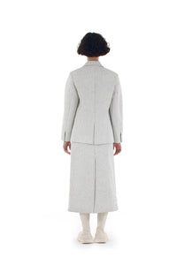 Classic wool blazer - Light Grey