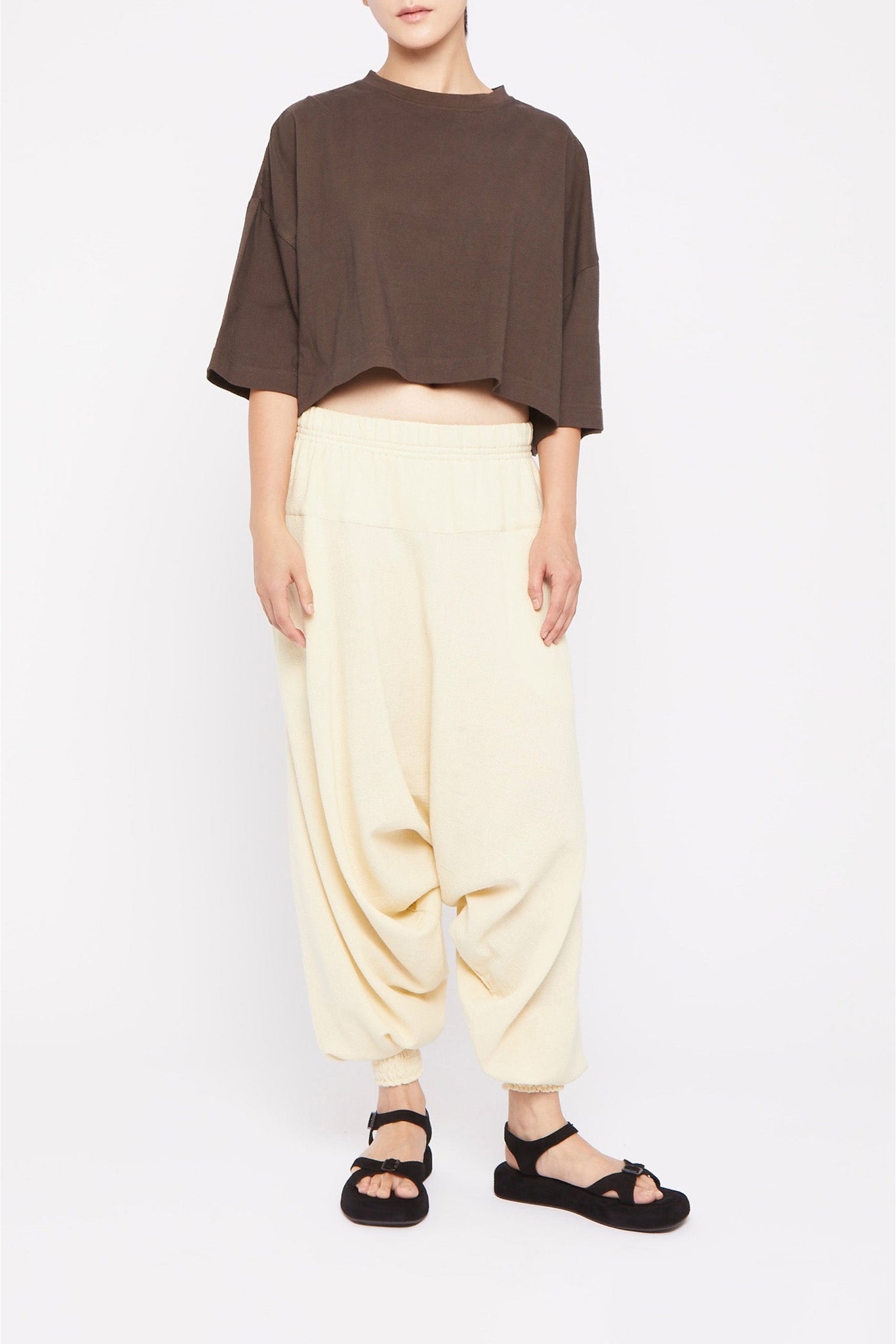 T-shirt Baddy à manches courtes - Brown