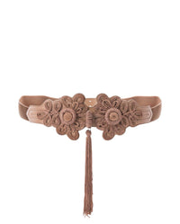 Ceinture Badia brodée - Beige
