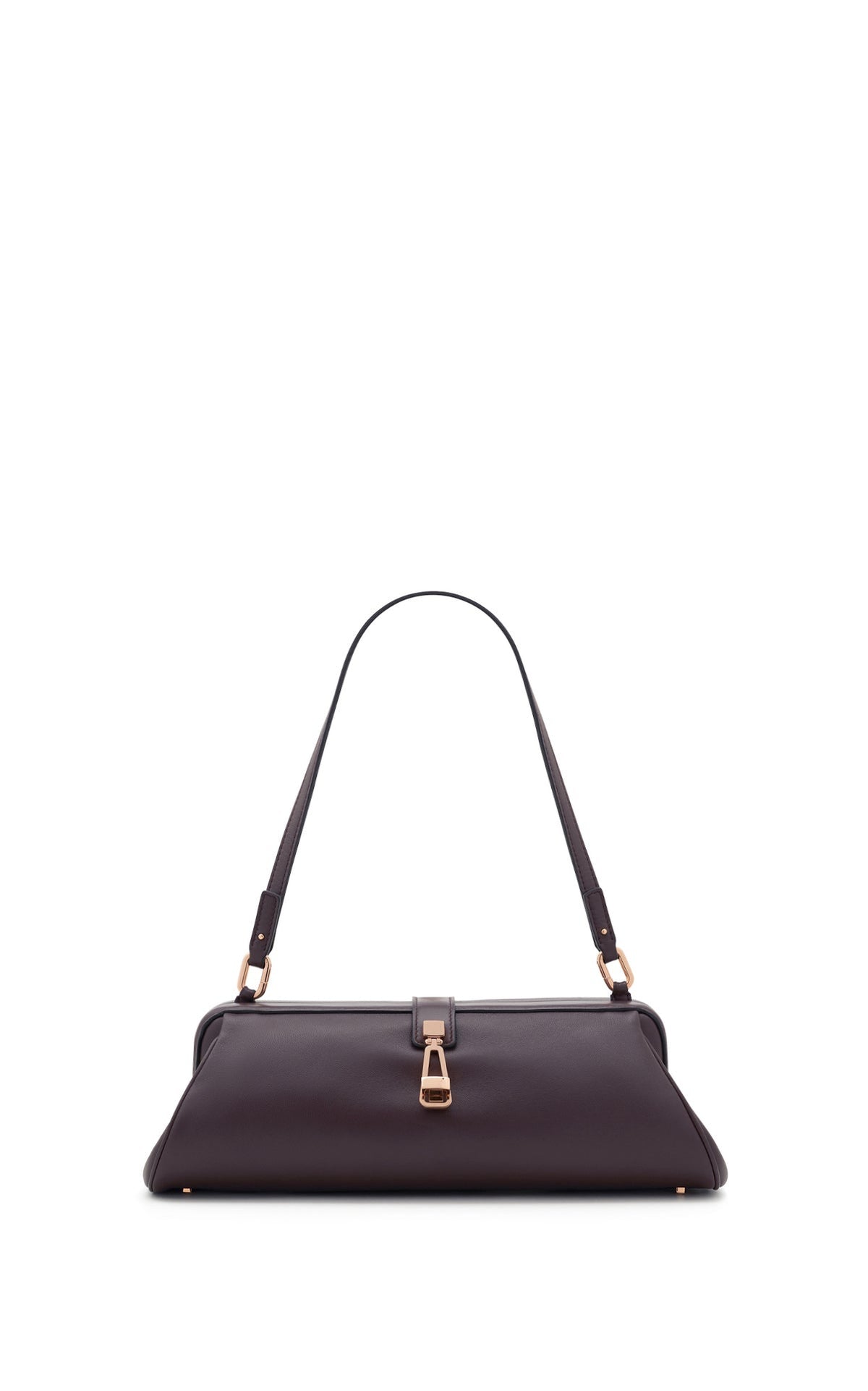 Bordeaux / Sac Paola en cuir - Bordeaux