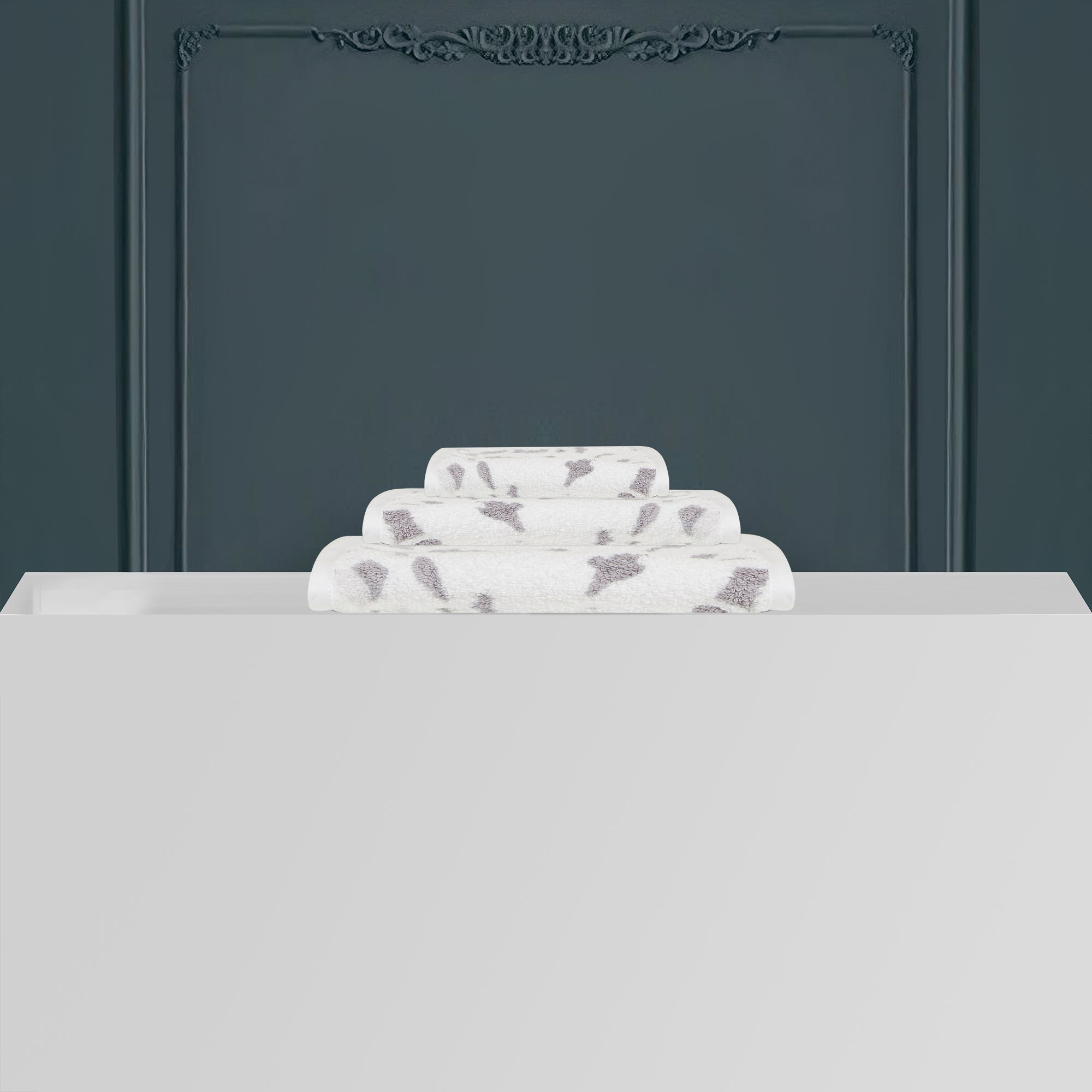 Bath universe Alize - Grey & White