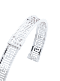 Bracelet frieze labyrinth - Argent