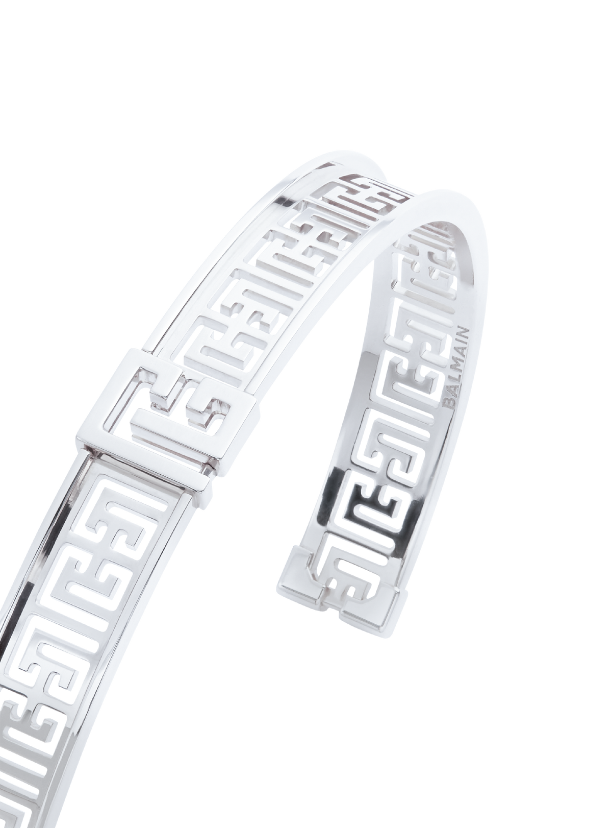 Bracelet frieze labyrinth - Argent
