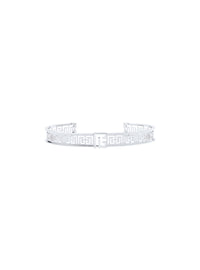 Frieze Labyrinth bracelet in white gold - Gold