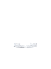 Bracelet frieze labyrinth - Argent