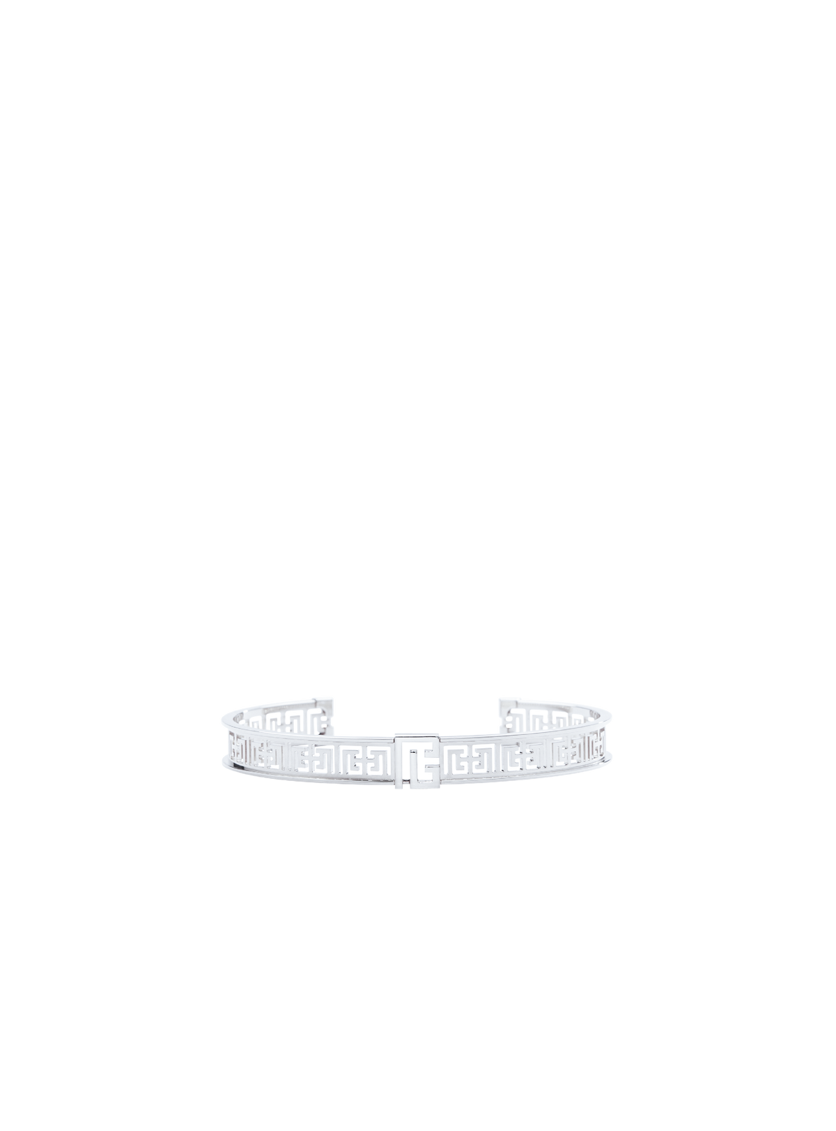 Bracelet frieze labyrinth - Argent