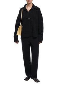 Pull Baker en maille - Black