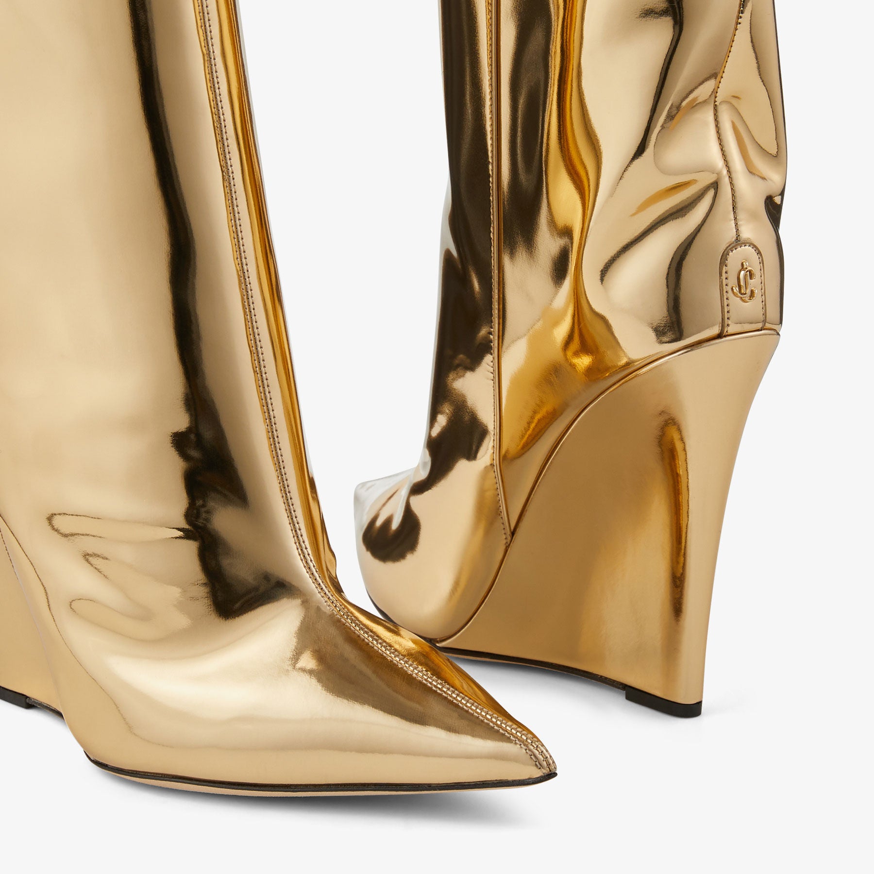Blake 110 leather boots - Gold