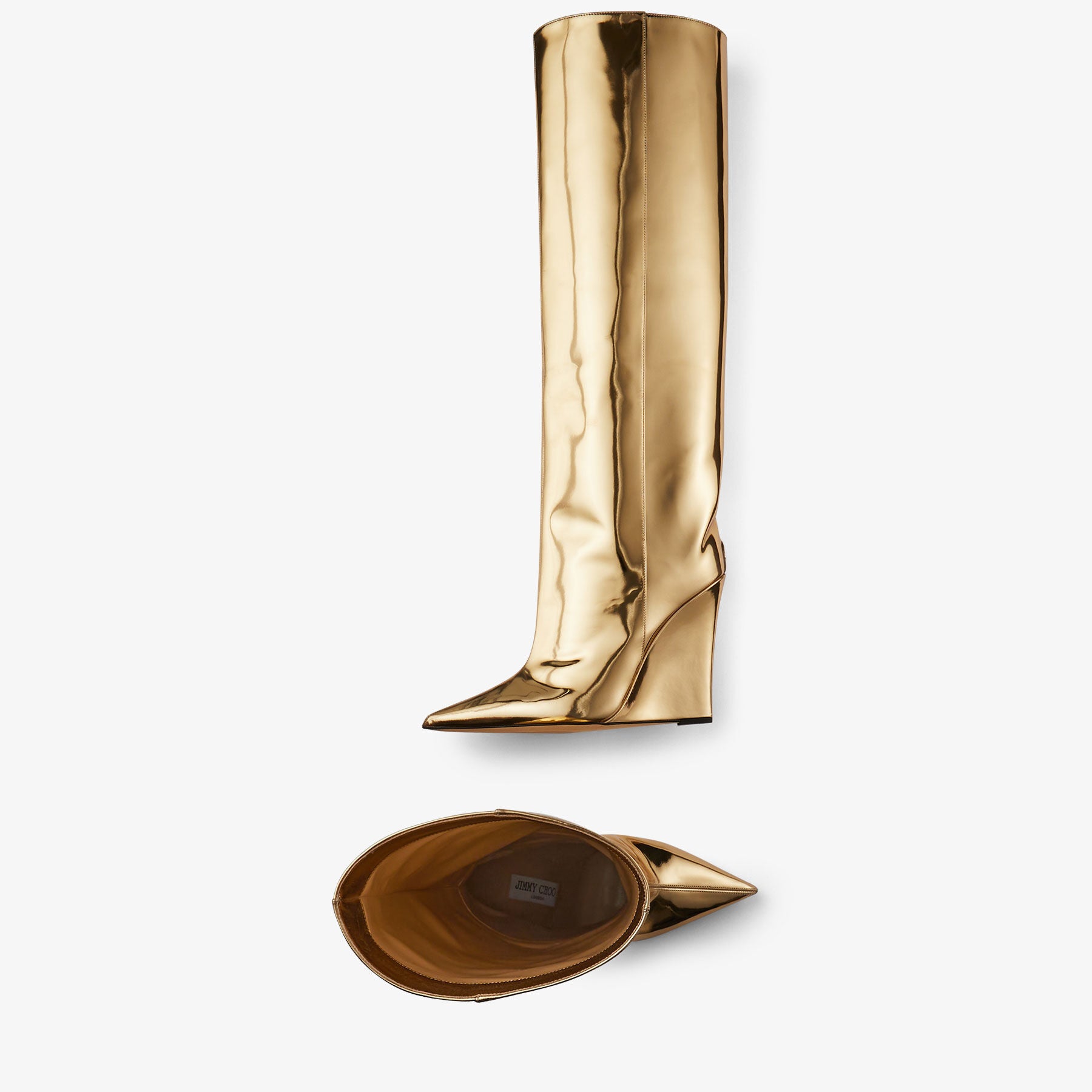 Blake 110 leather boots - Gold