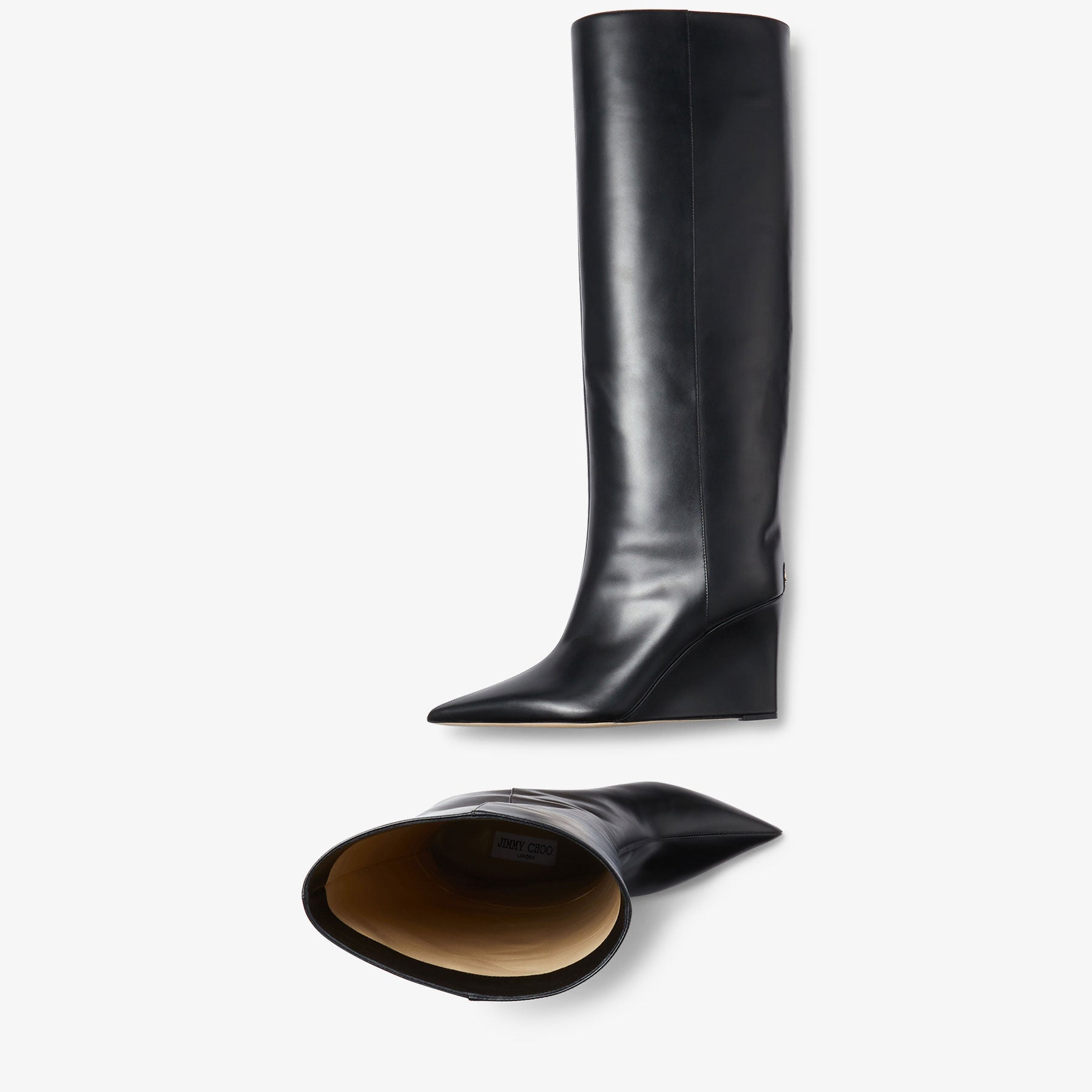 Blake mid high 85 leather boots - Black