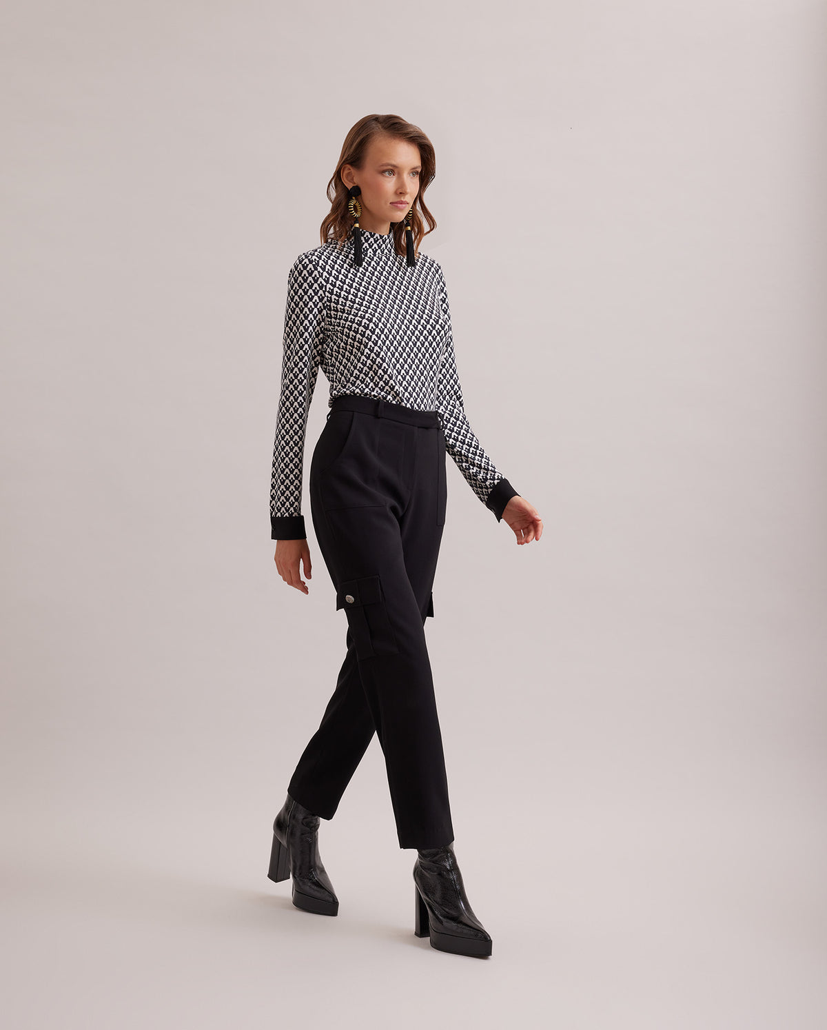 Black / Pantalon Ballade