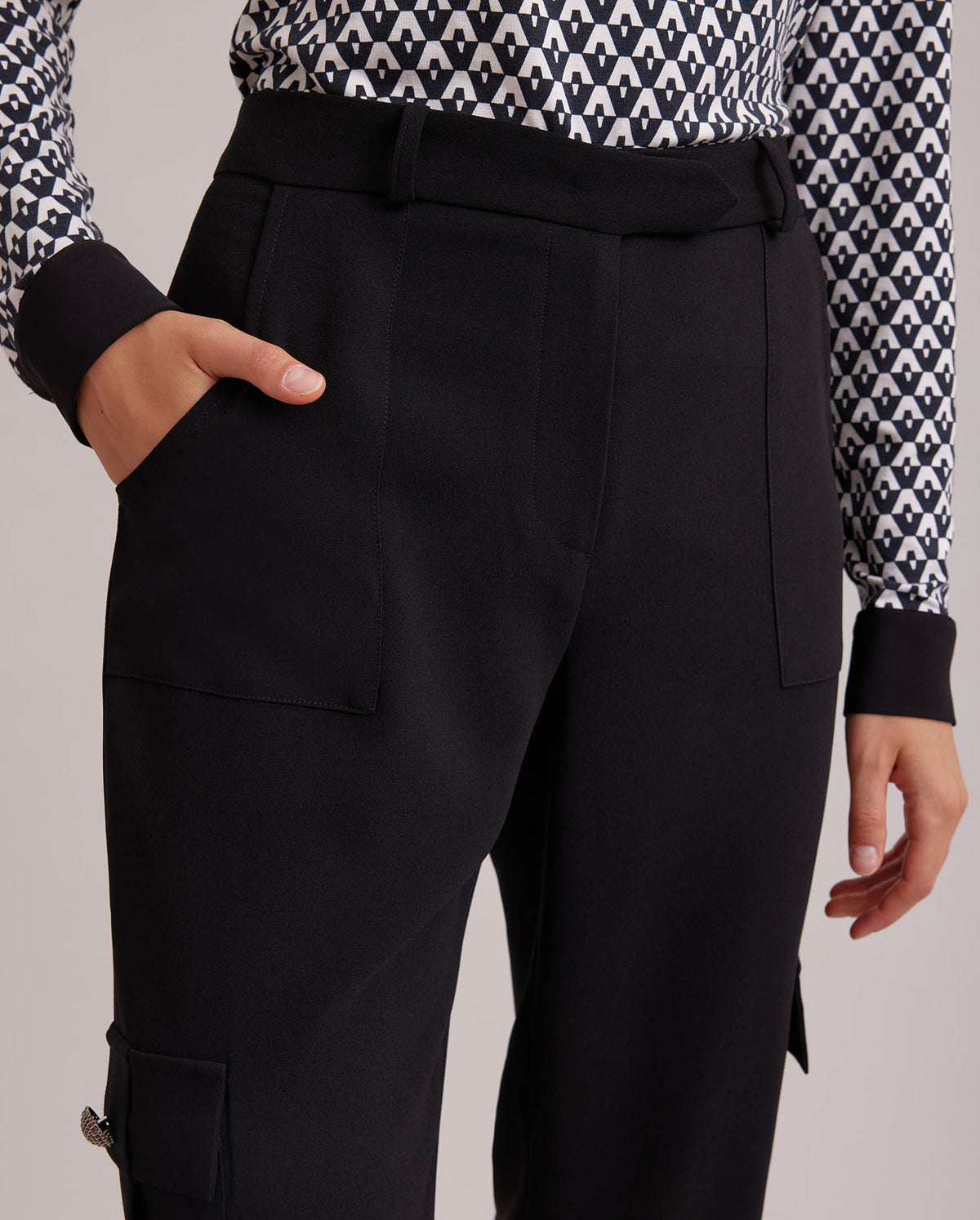Black / Pantalon Ballade