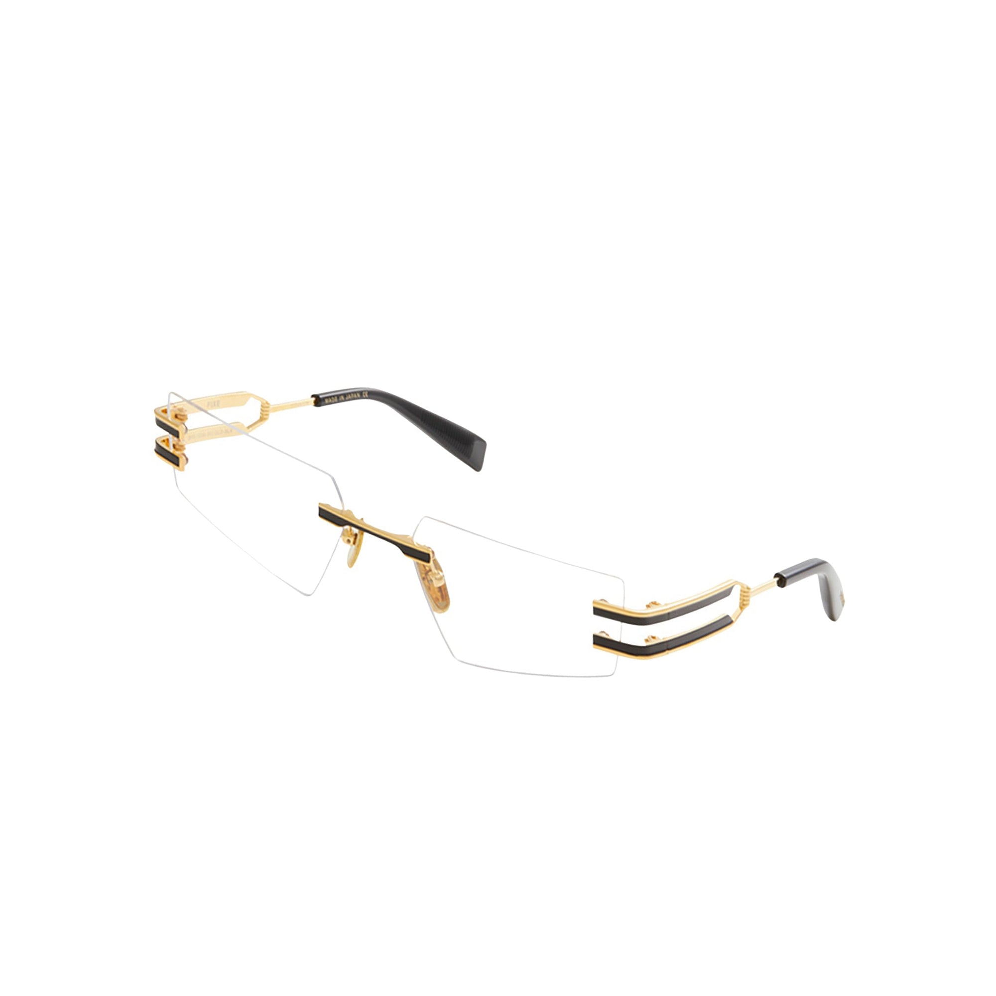Gold Matte Black Black FIXE Lunettes de vue