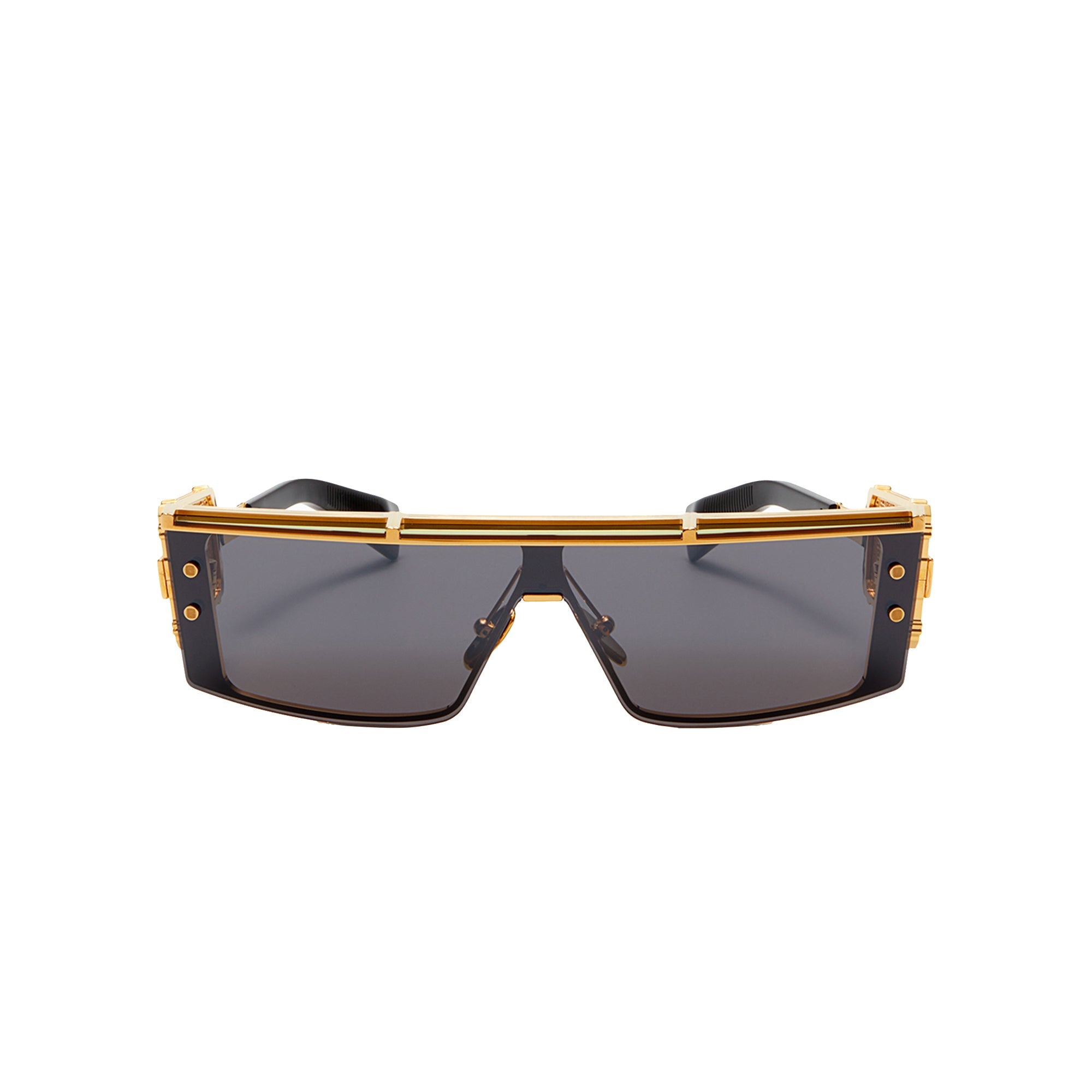 Gold Black Side Lens w /PB pattern WONDER BOY III Lunettes de soleil