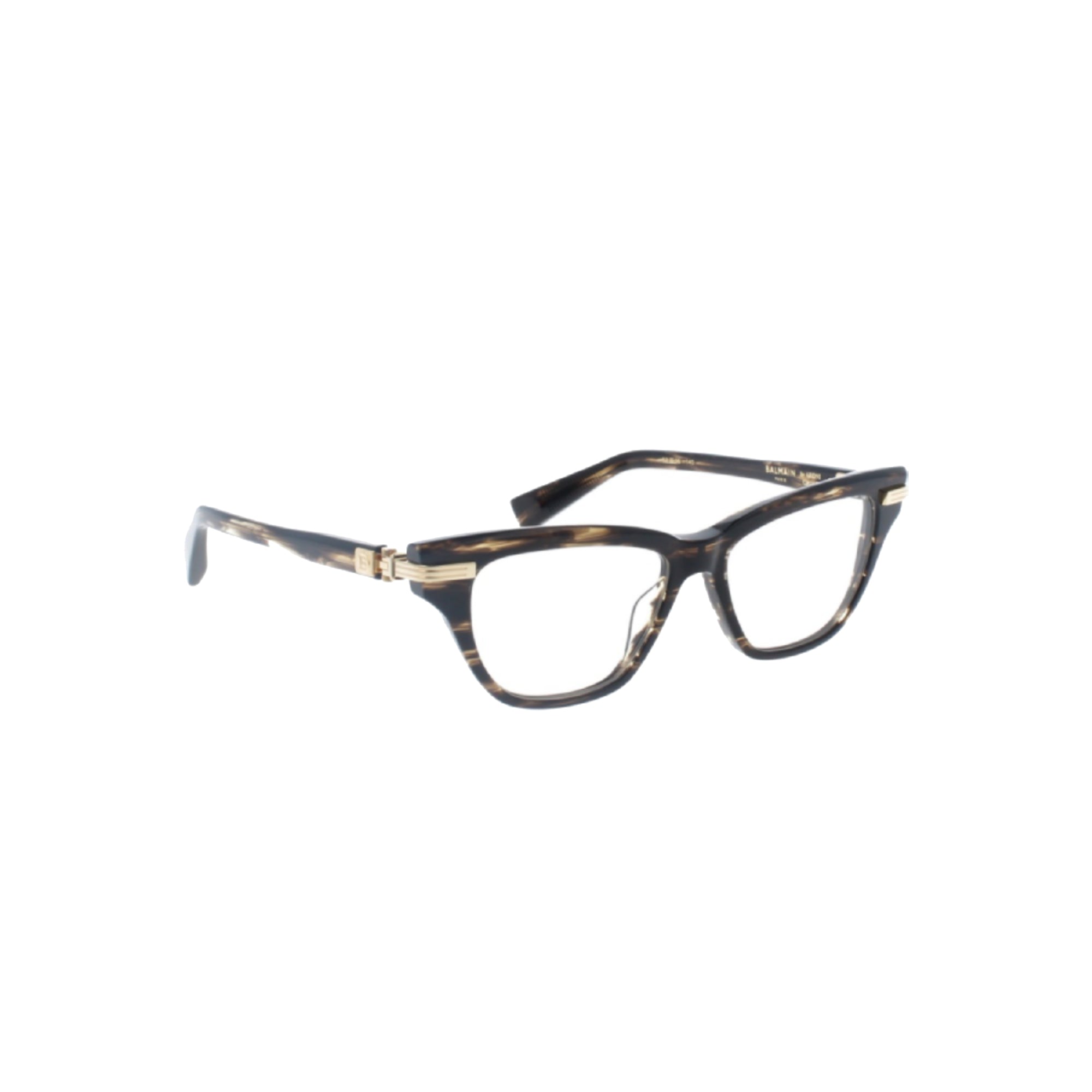 Dark Brown Swirl Gold SENTINELLE I Lunettes de vue