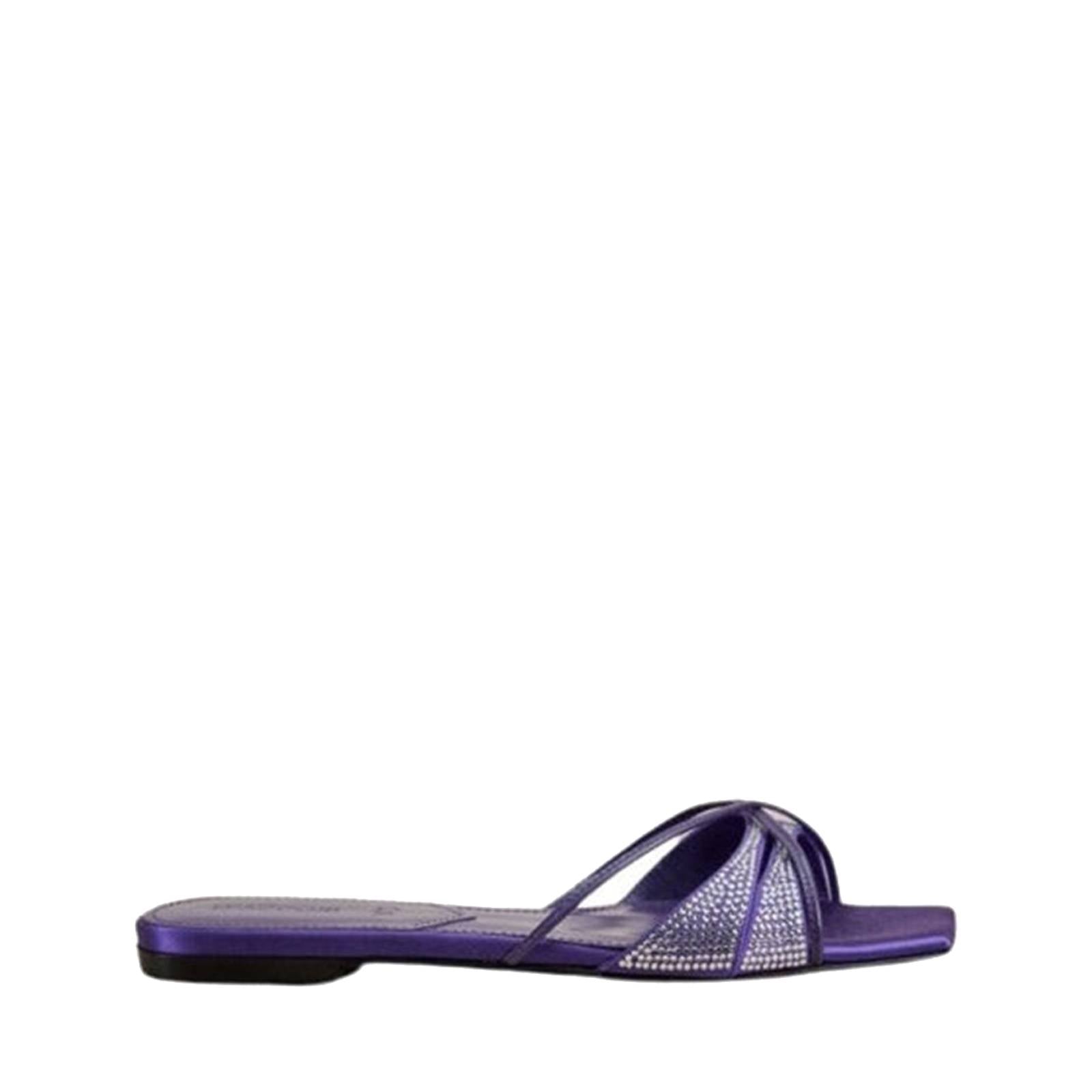 Lust flat sandals - Cristal violet