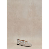 Bambi ballerinas - Silver mesh