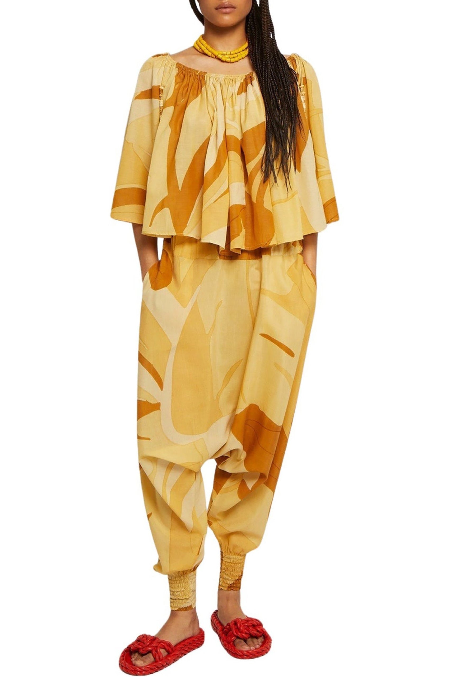 Pantalon sarouel Banana - Sand
