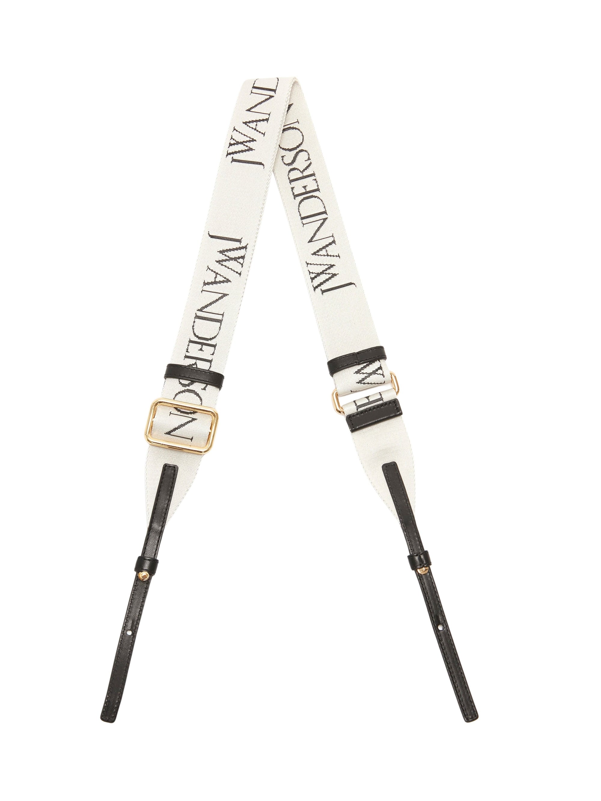 Bandoulière ajustable avec logo - White & Black